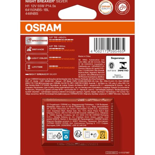 O64150NBS-1BL Halogeen OSRAM 9007 HB5 PX29t 12V 65/55W