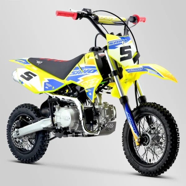 kollane-2.webp Krossimootorratas Apollo RFZ Rookie 110cc Kollane