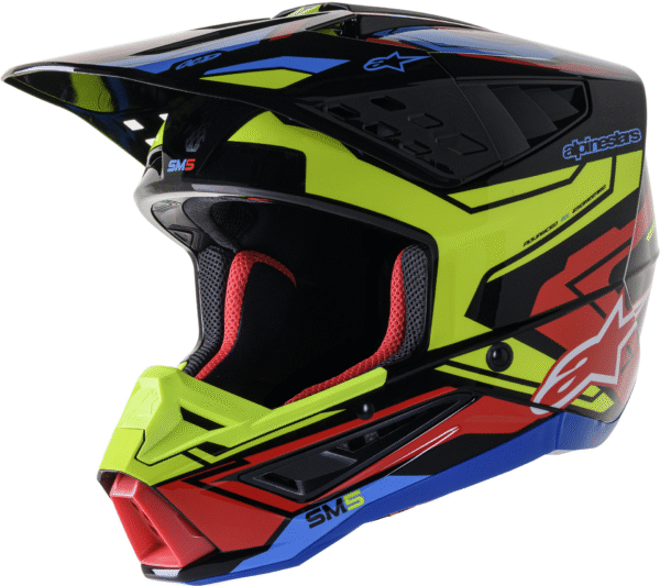 Alpinestars SM-5 Action 2 Alpinestars SM-5 Action 2 krossikiiver – Must / Kollane / Punane