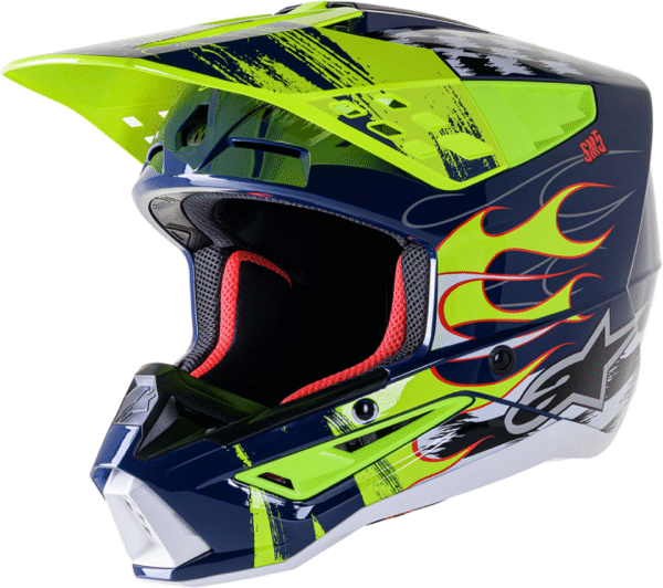 Alpinestars SM-5 Rash krossikiiver – Sinine / Kollane Alpinestars SM-5 Rash krossikiiver – Sinine / Kollane
