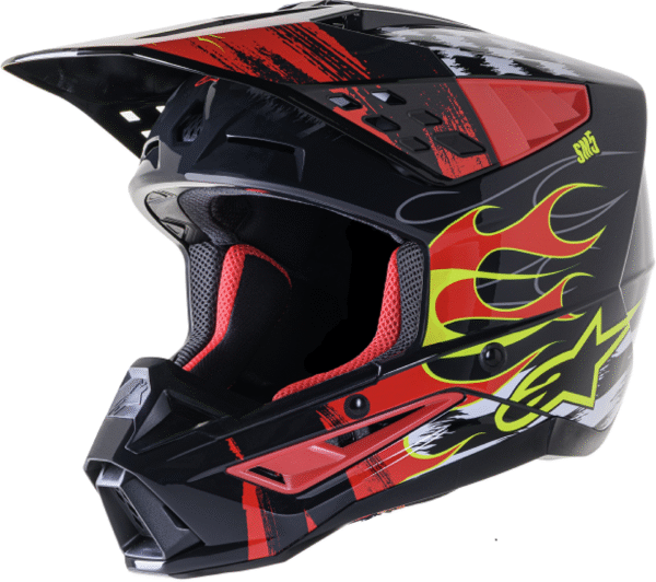 01108447 Alpinestars SM-5 Rash krossikiiver – Punane