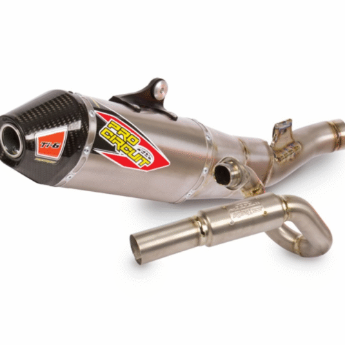 F-Pro-Circuit-Ti-6-KX450-summuti Kawasaki KX450 ('24-) Pro Circuit Ti-6 titaanist summuti + leegitoru