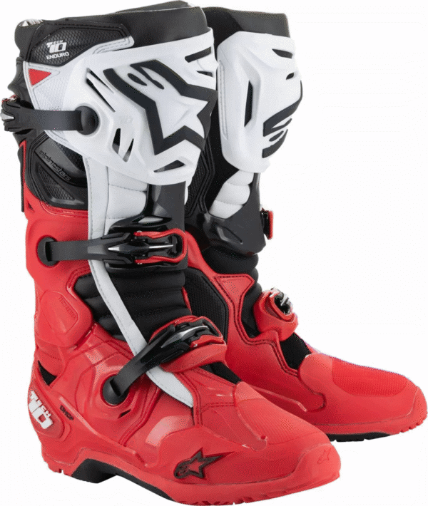 Alpinestars Tech 10 Enduro saapad Alpinestars Tech 10 Enduro saapad – Punane