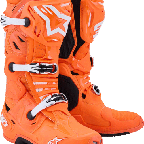 Alpinestars Tech 10 Supervented krossisaapad – Neoonoranz Alpinestars Tech 10 Supervented krossisaapad – Neoonoranz