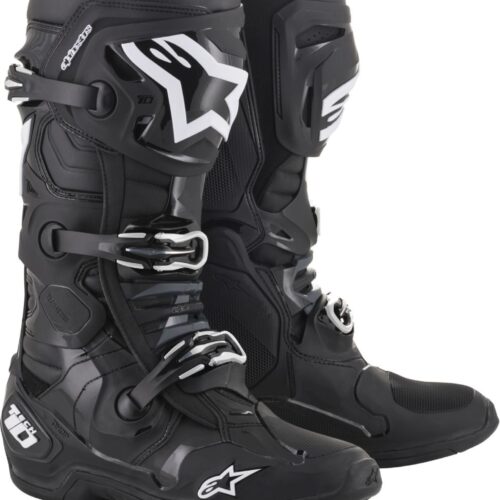 Alpinestars Tech 10 krossisaapad – Must Alpinestars Tech 10 krossisaapad – Must