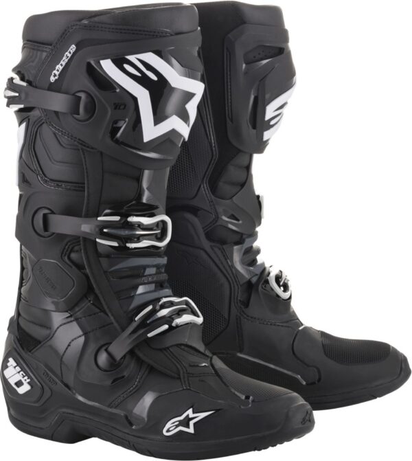 Alpinestars Tech 10 krossisaapad – Must Alpinestars Tech 10 krossisaapad – Must