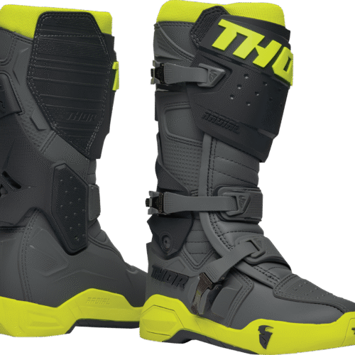 Thor Radial krossisaapad – Hall / Neoonkollane Thor Radial krossisaapad – Hall / Neoonkollane