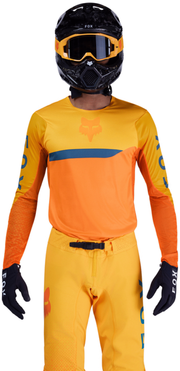 Fox Flexair Fracture Motokrossiriided Fox Flexair Fracture - Oranz
