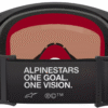 Alpinestars Supertech Corp Absolute Vision krossiprillid - Must / Punane