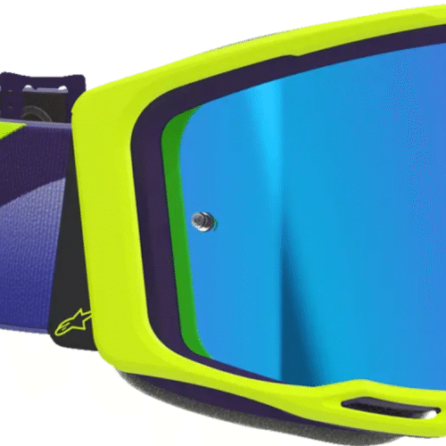 Alpinestars Vision 8 Corp krossiprillid - Neoonkollane / Lilla Alpinestars Vision 8 Corp krossiprillid - Neoonkollane / Lilla