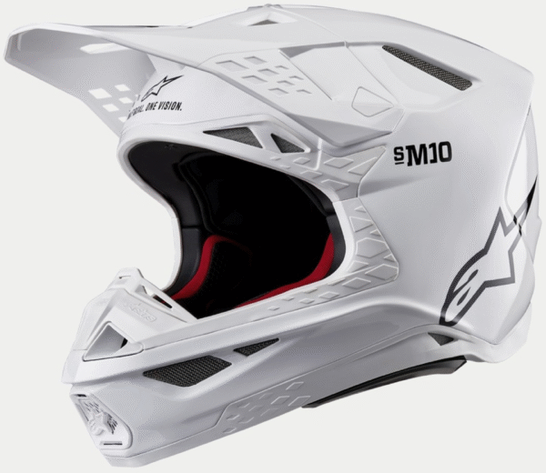 Alpinestars Supertech M10 krossikiiver – Valge Alpinestars Supertech M10 krossikiiver – Valge