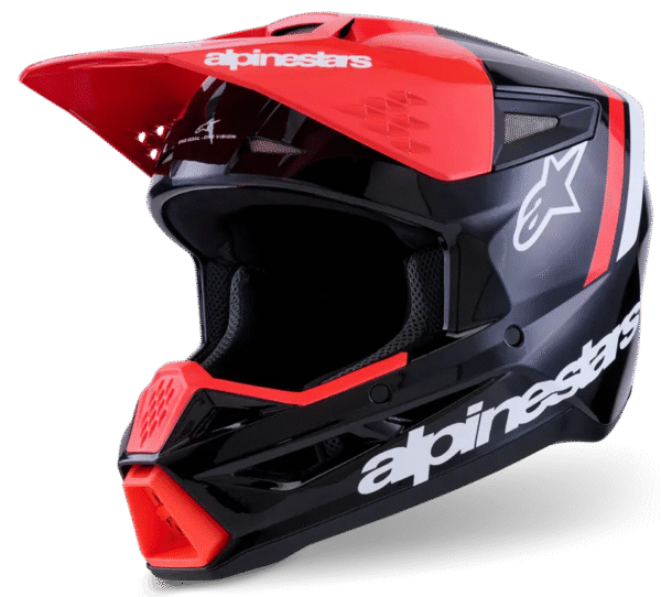 alpinestars-sm3-radium-black-red-krossikiiver Alpinestars SM3 Radium krossikiiver – Must / Punane