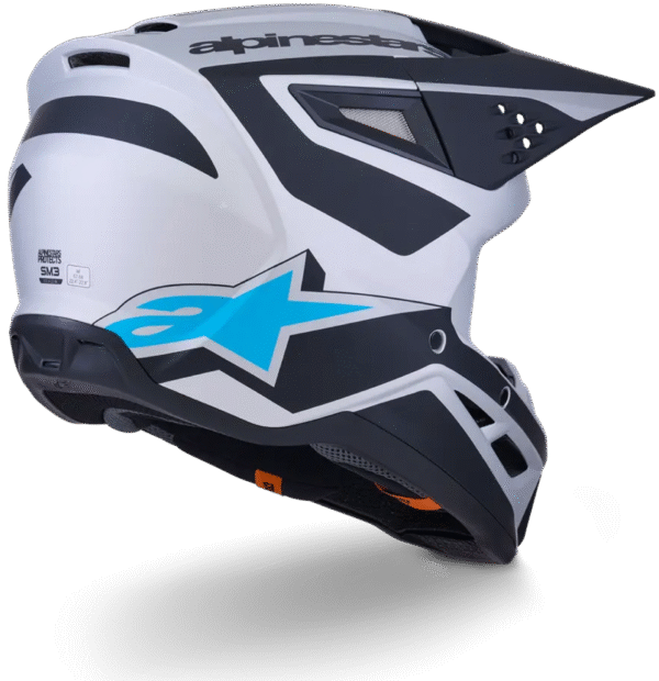 8300926-1949-alpinestars-sm3-heat-silver-krossikiiver(1) Alpinestars SM3 Heat krossikiiver – Hall / Sinine
