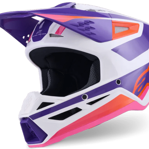 alpinestars-sm3-heat-white-krossikiiver Alpinestars SM3 Heat krossikiiver – Valge / Lilla / Roosa