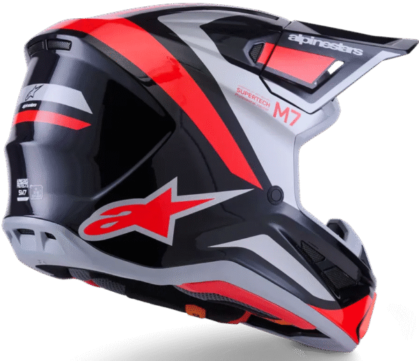 8301526-1565-alpinestars-sm7-rise-red-krossikiiver(1) Alpinestars SM7 Rise krossikiiver – Must / Punane