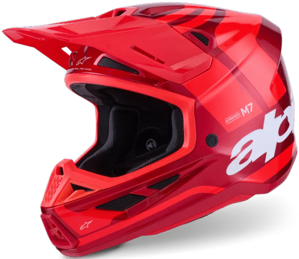 alpinestars-sm7-corp-red-krossikiiver Alpinestars SM7 Core krossikiiver – Punane