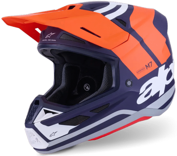 Alpinestars SM7 Core krossikiiver – Oranz / Sinine Alpinestars SM7 Core krossikiiver – Oranz / Sinine