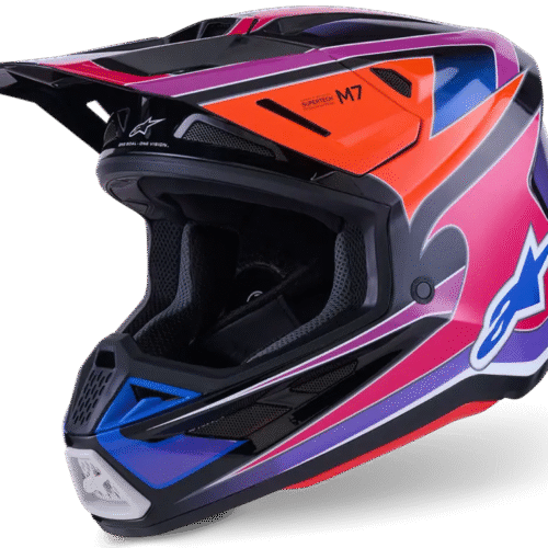 Alpinestars SM7 Fuse krossikiiver Alpinestars SM7 Fuse krossikiiver – Sinine