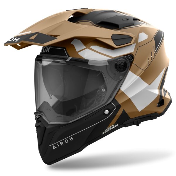 Airoh Commander 2 Reveal dual-sport kiiver - Beez Airoh Commander 2 Reveal dual-sport kiiver - Beez