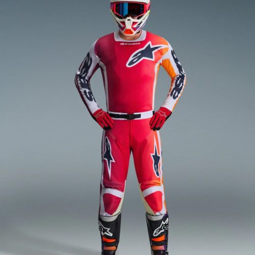 Alpinestars Racer Portl Gear punane Motokrossiriided Alpinestars Racer Portl Gear punane