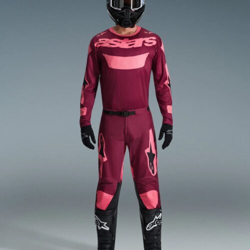 Alpinestars Racer Riway punane Motokrossiriided Alpinestars Racer Riway punane