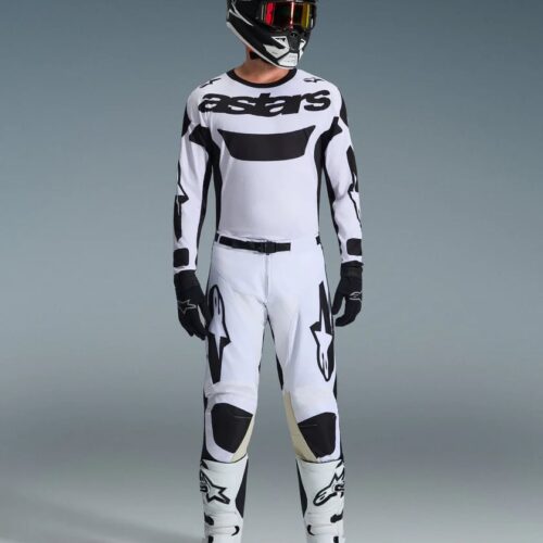 Alpinestars Racer Riway valge Motokrossiriided Alpinestars Racer Riway valge