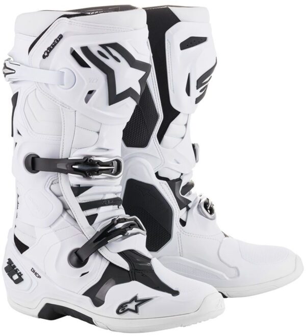 Alpinestars Tech 10 krossisaapad – Valge Alpinestars Tech 10 krossisaapad – Valge