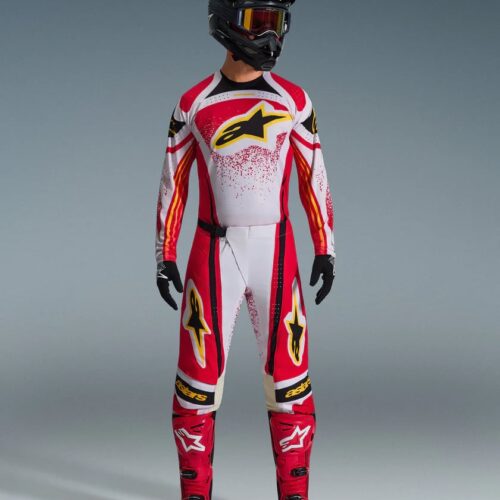 Alpinestars Techstar Nomur Motokrossiriided Alpinestars Techstar Nomur hall/punane