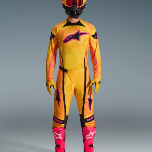 Alpinestars Techstar Nomur kollaneoranz Motokrossiriided Alpinestars Techstar Nomur kollane/oranz