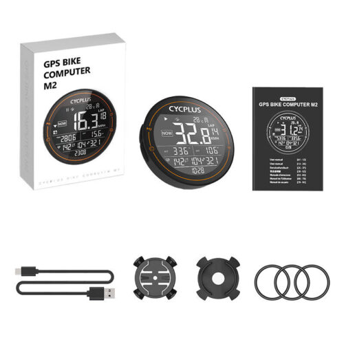 Cycplus M2 jalgrattakompuuter Cycplus M2 jalgrattakompuuter - ühildub Strava, Trainingpeaksi jne-ga.