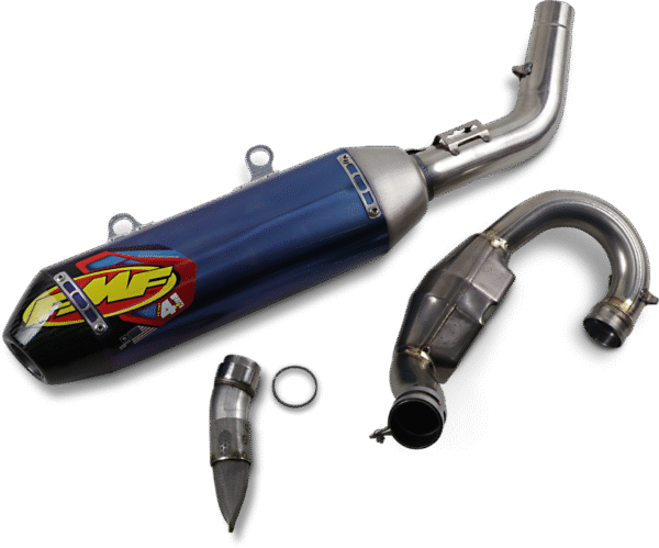 FMF Factory 4.1 RCT Titanium Gas Gas MC250F ('21-) | Husqvarna FC250 ('19-'22) | KTM SXF250 ('19-'22) FMF Factory 4.1 RCT Titanium summuti + Megabomb leegitoru