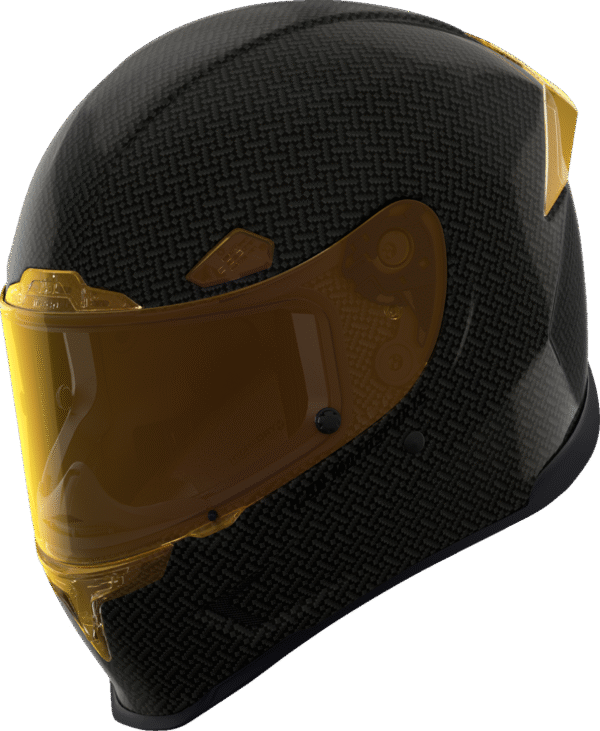 Icon Airframe Pro Carbon 4Tress kiiver - Kollane visiir Icon Airframe Pro Carbon 4Tress kiiver - Kollane visiir