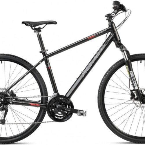 Jalgratas Romet Orkan 4 M Lite 28" 2023 black-red