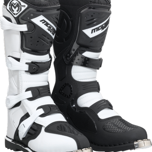 Moose Racing Qualifier krossisaapad Moose Racing Qualifier krossisaapad - Must / Valge