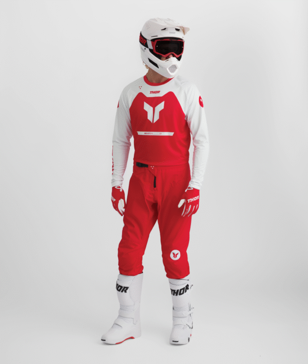 THOR Ridemode Menace punane Motokrossiriided THOR Ridemode Menace punane