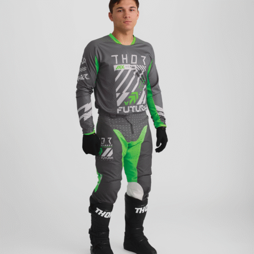 THOR Sportmode Futura hall Motokrossiriided THOR Sportmode Futura hall/roheline