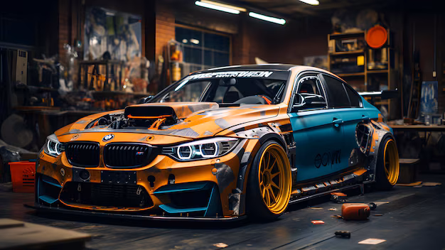 Tuuningosad Esituled koos läätsede komplektiga BMW E30 (82-94), suitsutatud