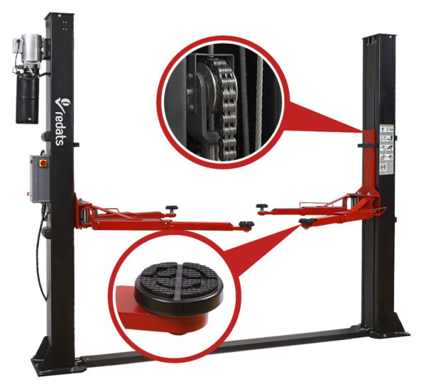 Automaatne kahe posti tõstuk 4T REDATS L-220