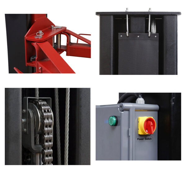 Automaatne kahe posti tõstuk 4T REDATS L-220