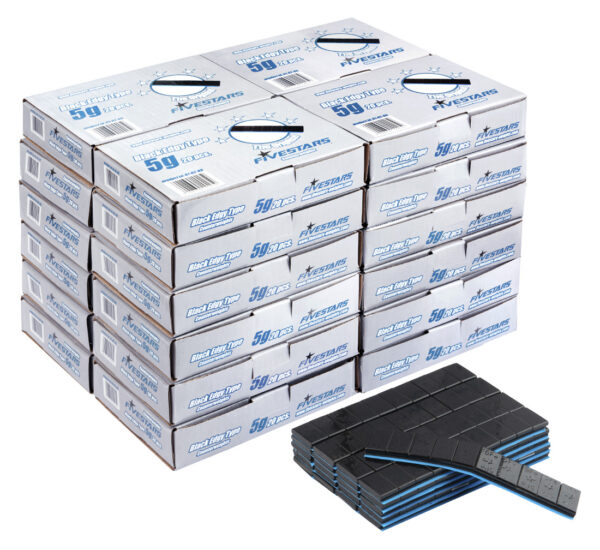 Liimvelje raskused FIVESTARS Black Edgy 5g 480riba 24kg