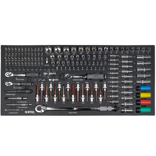 Tööriistakäru tööriistadega 451 osa